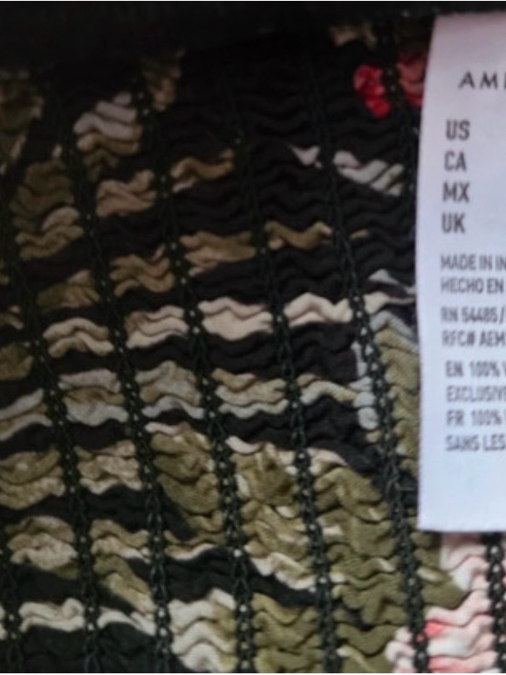 American Eagle Outfitters set-Mini ruffle floral Skirt and top size L - Picture 7 of 7